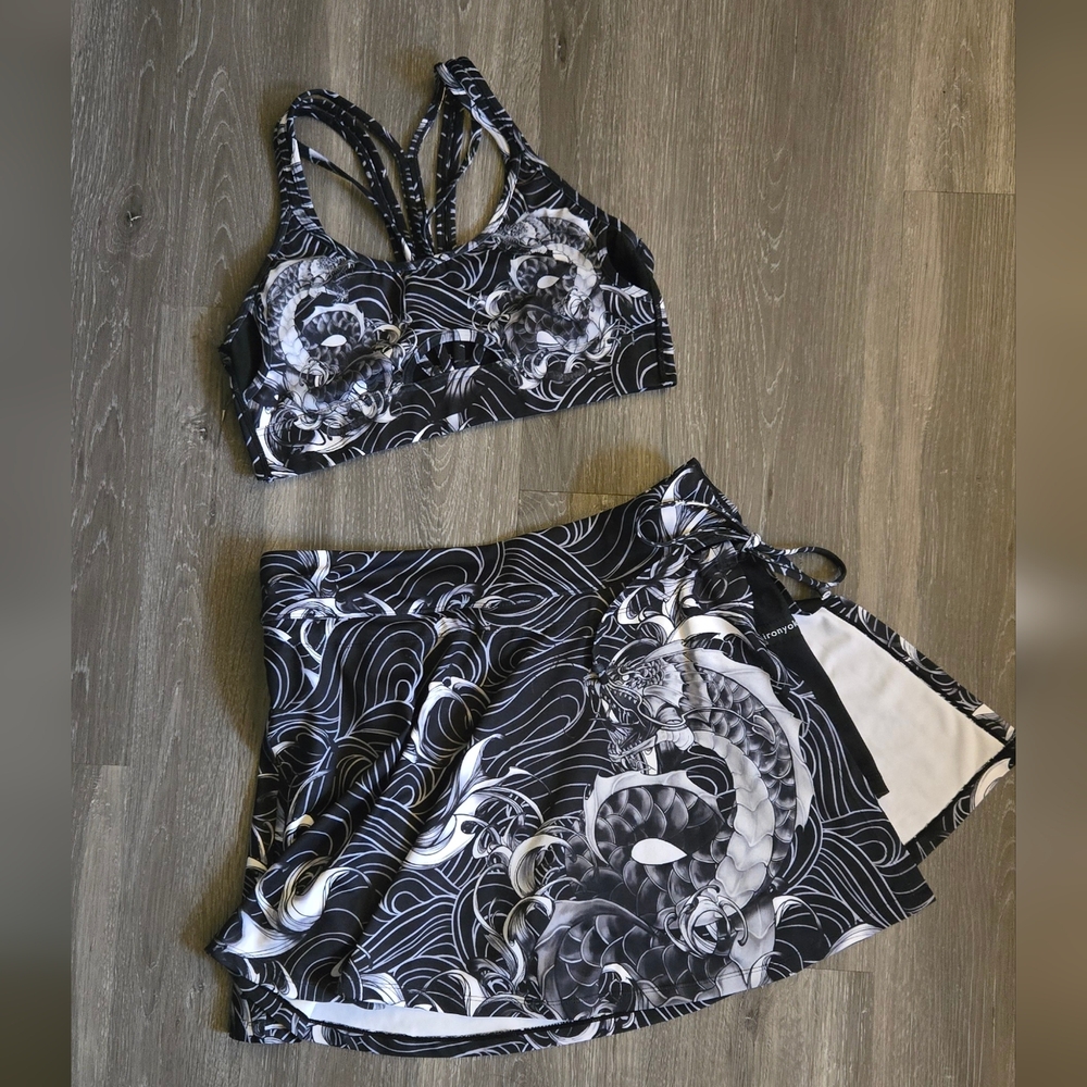 Iron Yokai Neon Dragon Activewear Set